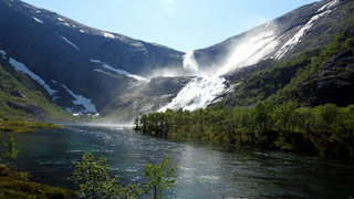 Søtefossen øverst i Husedalen.