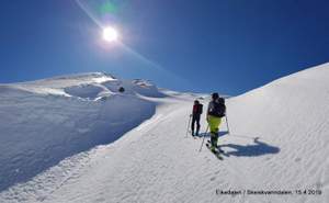 Fra Skeiskvanndalen mot Flæfjellet