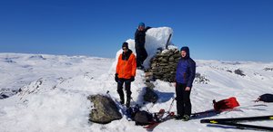 På Bjørndalskamben, 1402 moh