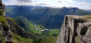 Utsikt fra Ekkertind